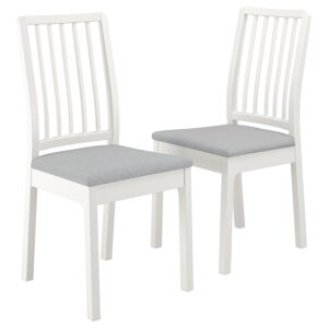 Chair, white/Orrsta light grey